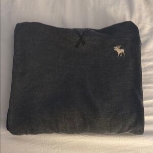 Abercrombie & Fitch Black Crewneck Sweater Soft Cotton Blend